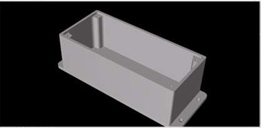 3D Model of Overspeed Monitor Enclosure